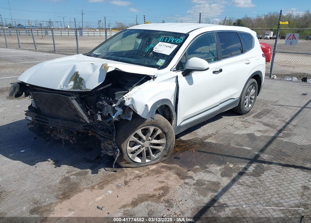 2019 HYUNDAI SANTA FE VIN: 5NMS23AD9KH001902