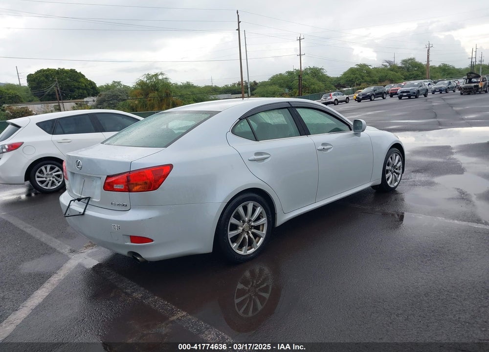 2006 LEXUS IS 250 VIN: JTHBK262262018888