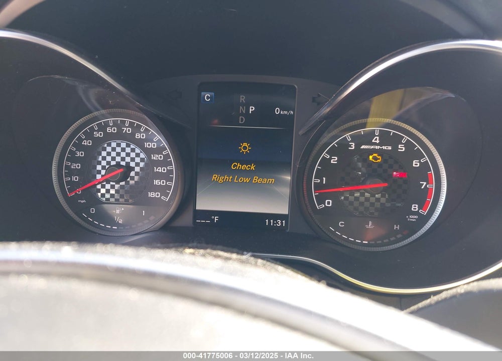 2018 MERCEDES-BENZ AMG C 43 4MATIC VIN: WDDWJ6EB1JF619067