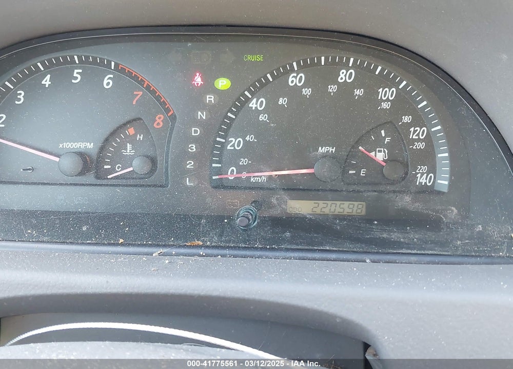 2003 TOYOTA CAMRY VIN: 4T1BF32K63U560430