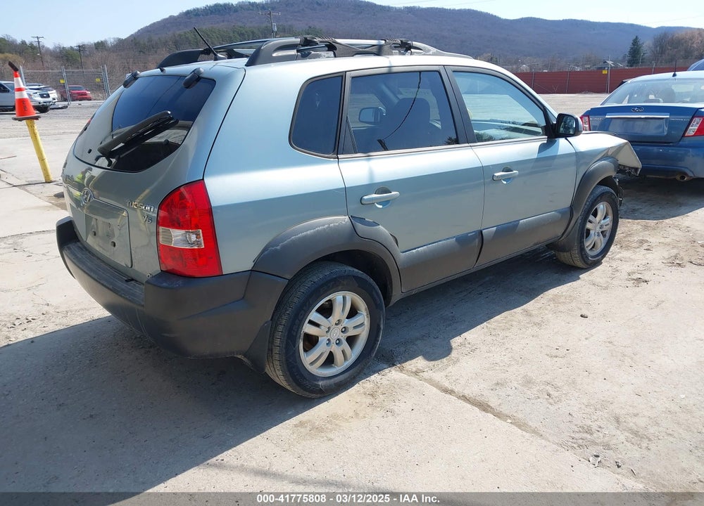 2007 HYUNDAI TUCSON VIN: KM8JN72D87U669954