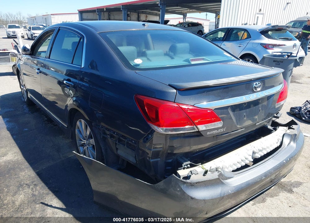 2011 TOYOTA AVALON LIMITED VIN: 4T1BK3DB1BU416887