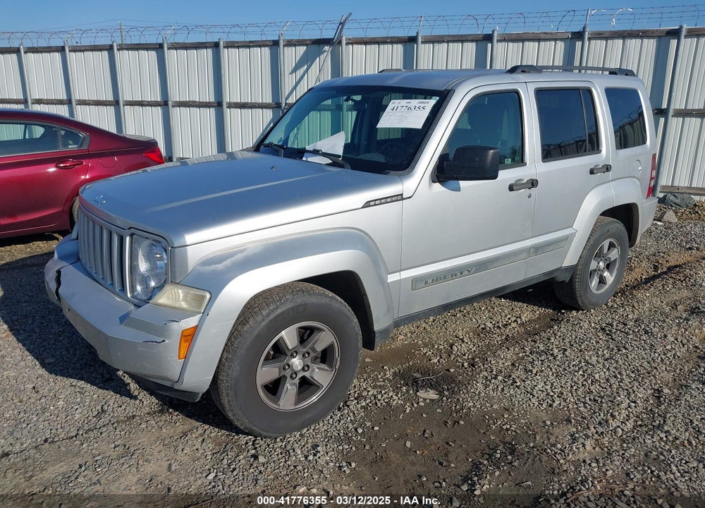 2008 JEEP LIBERTY VIN: 1J8GP28K08W103562