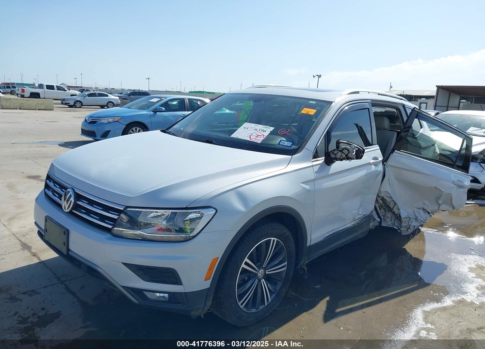 2019 VOLKSWAGEN TIGUAN 2.0T SE/2.0T SEL/2.0T SEL R-LINE/2.0T SEL R-LINE BLACK VIN: 3VV3B7AX8KM055731
