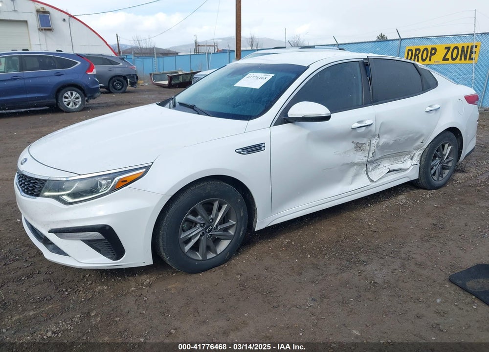 2019 KIA OPTIMA VIN: 5XXGT4L36KG371992