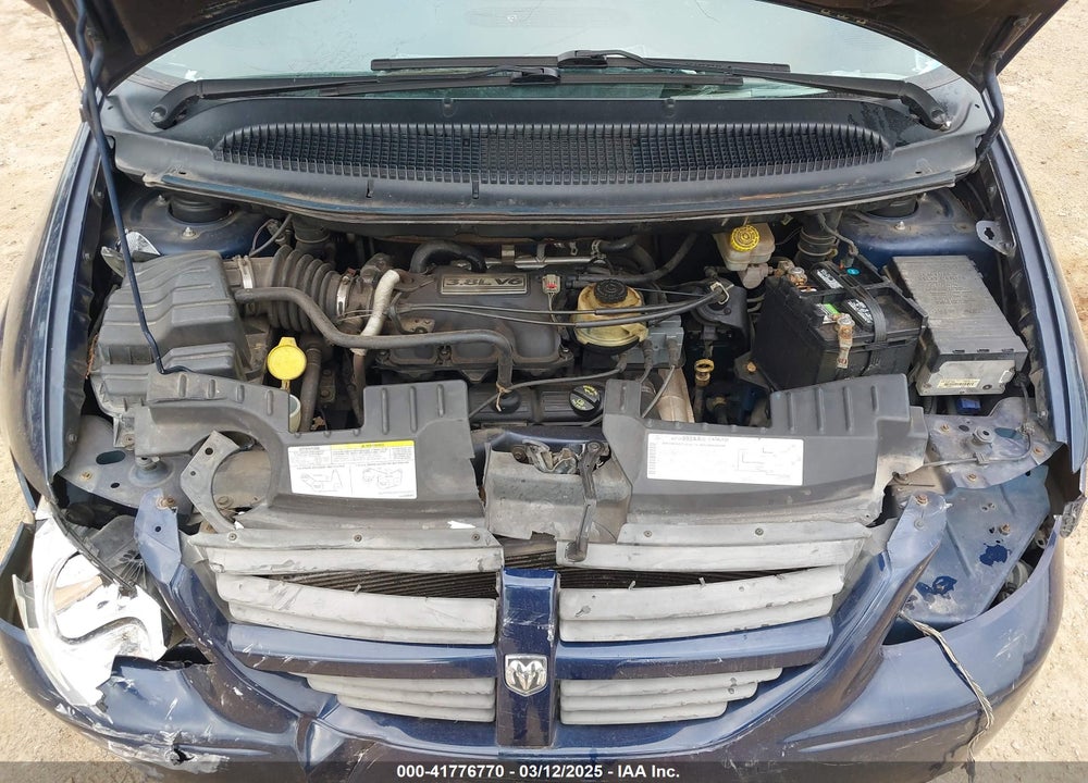 2006 DODGE GRAND CARAVAN SXT VIN: 2D4GP44L06R721233
