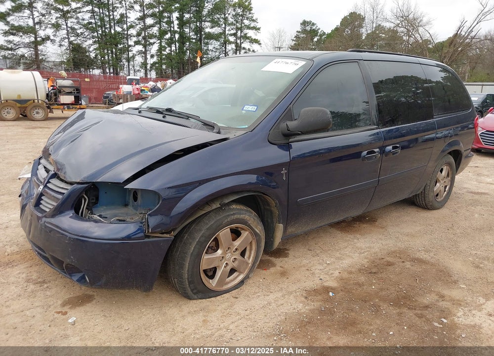 2006 DODGE GRAND CARAVAN SXT VIN: 2D4GP44L06R721233