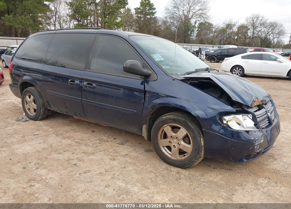 2006 DODGE GRAND CARAVAN SXT VIN: 2D4GP44L06R721233
