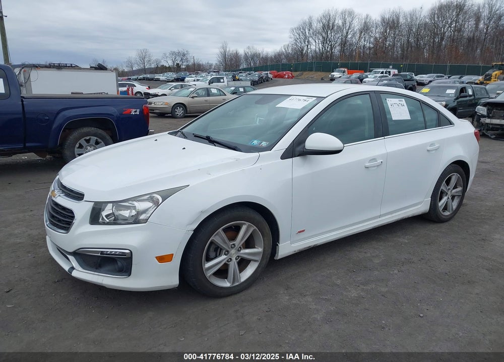 2015 CHEVROLET CRUZE 2LT AUTO VIN: 1G1PE5SB4F7123580