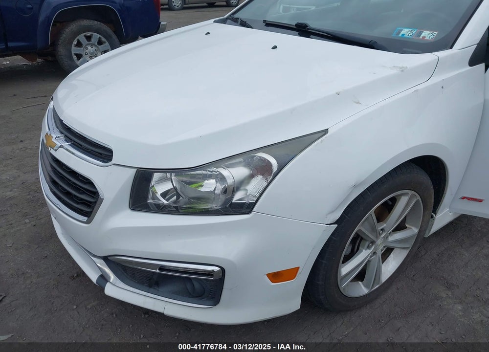 2015 CHEVROLET CRUZE 2LT AUTO VIN: 1G1PE5SB4F7123580