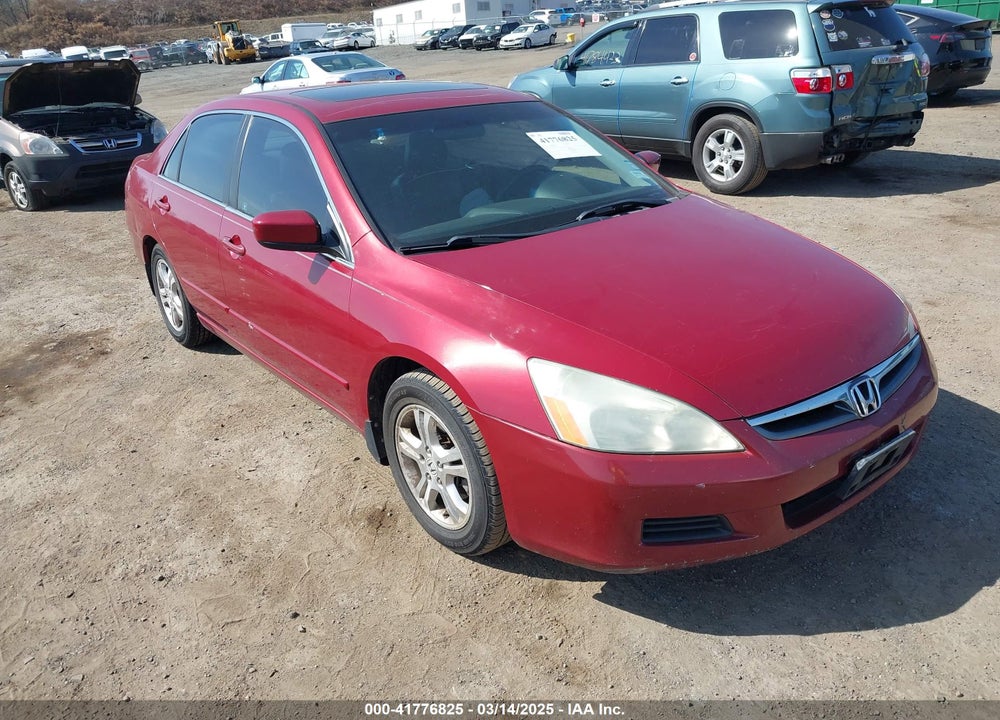2007 HONDA ACCORD 2.4 EX VIN: 1HGCM56857A105649