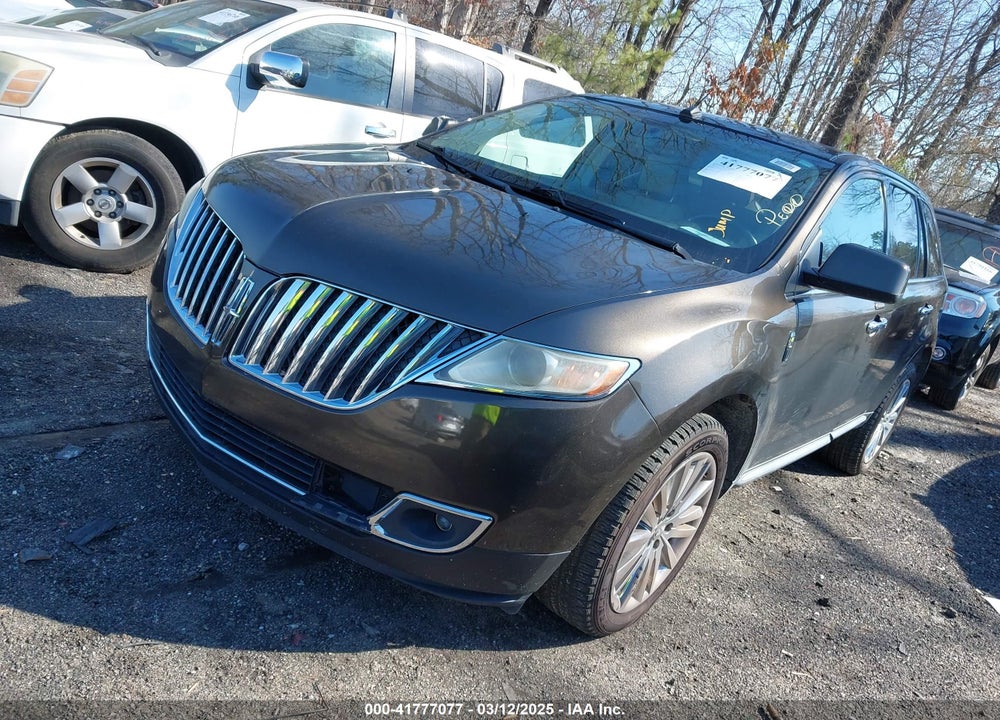2011 LINCOLN MKX VIN: 2LMDJ6JK1BBJ00272