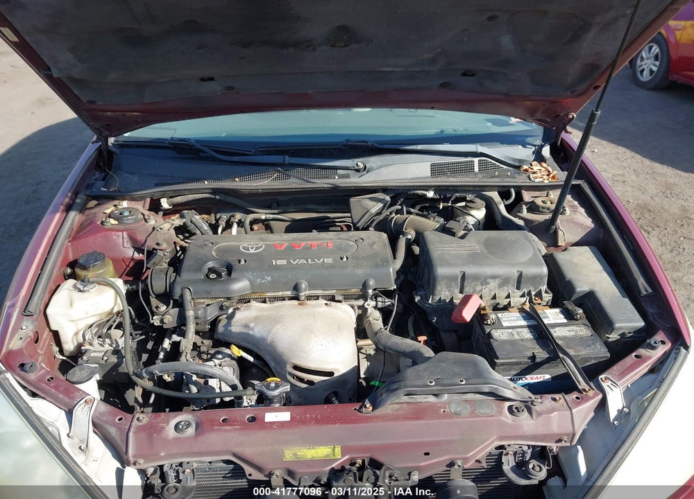 2004 TOYOTA CAMRY VIN: 4T1BE32K34U303200