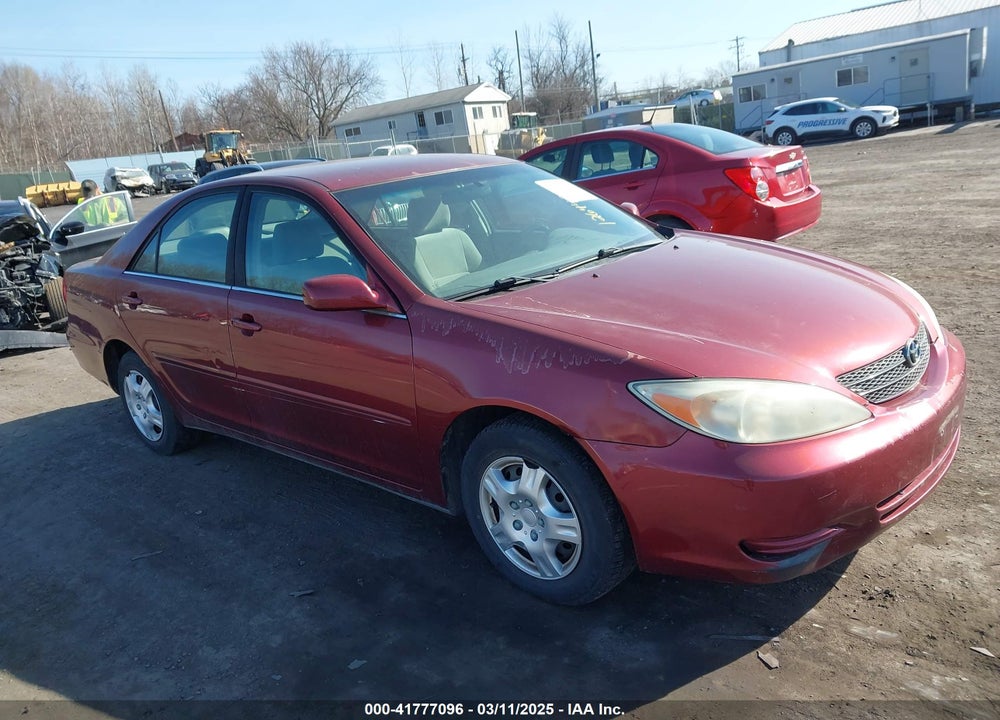 2004 TOYOTA CAMRY VIN: 4T1BE32K34U303200