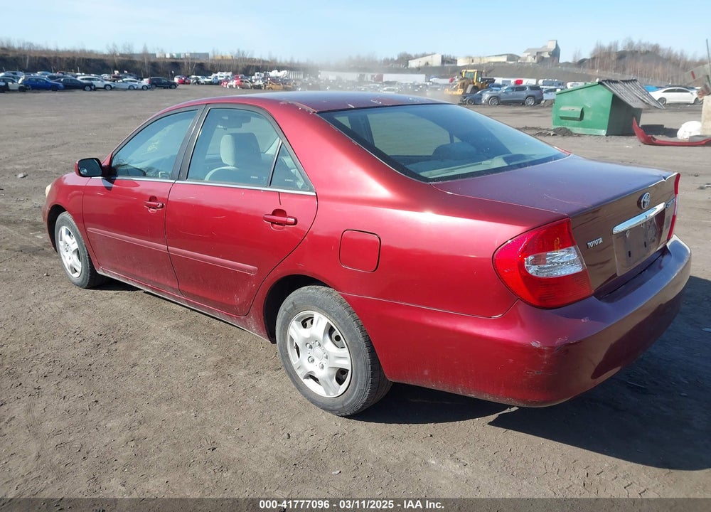 2004 TOYOTA CAMRY VIN: 4T1BE32K34U303200