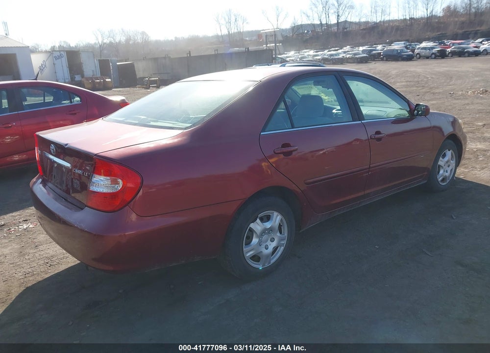 2004 TOYOTA CAMRY VIN: 4T1BE32K34U303200