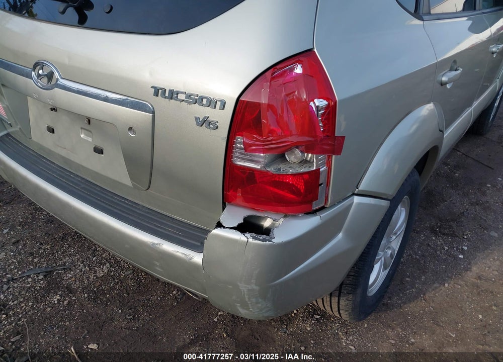 2007 HYUNDAI TUCSON VIN: KM8JN12D47U485334