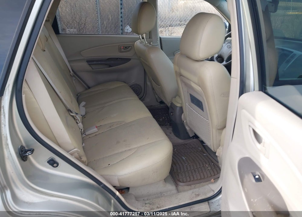 2007 HYUNDAI TUCSON VIN: KM8JN12D47U485334