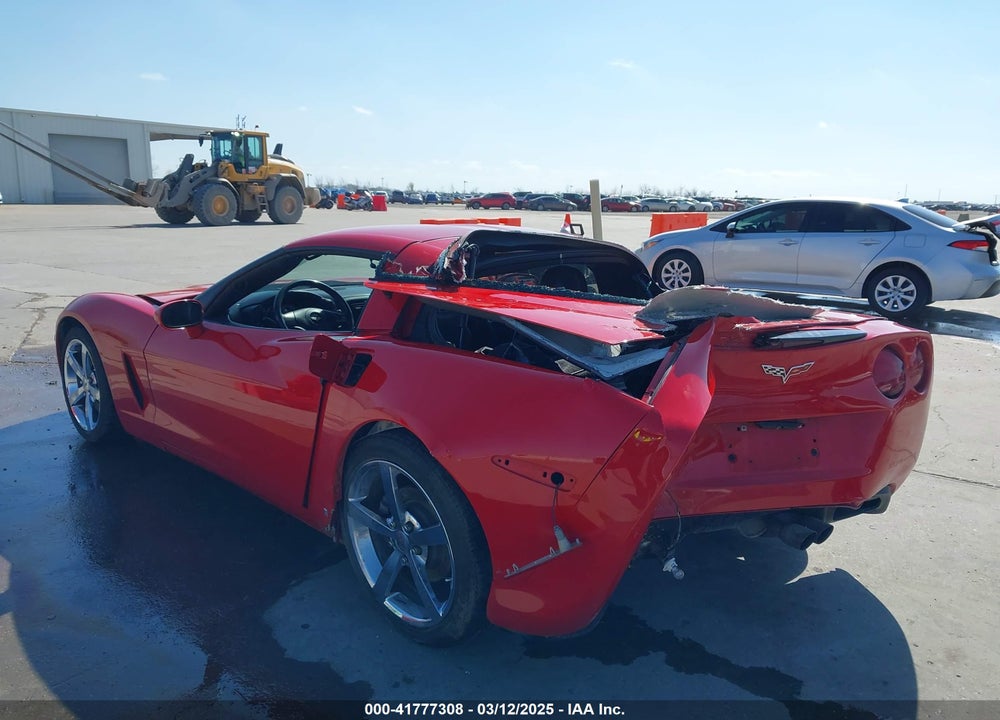 2009 CHEVROLET CORVETTE VIN: 1G1YY25W095109863