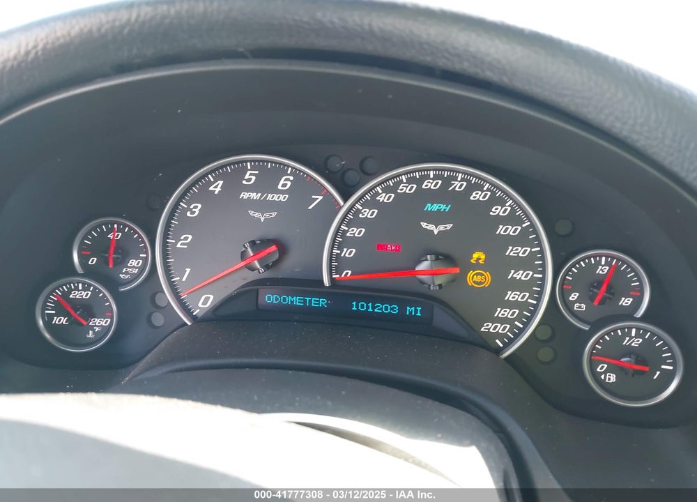 2009 CHEVROLET CORVETTE VIN: 1G1YY25W095109863