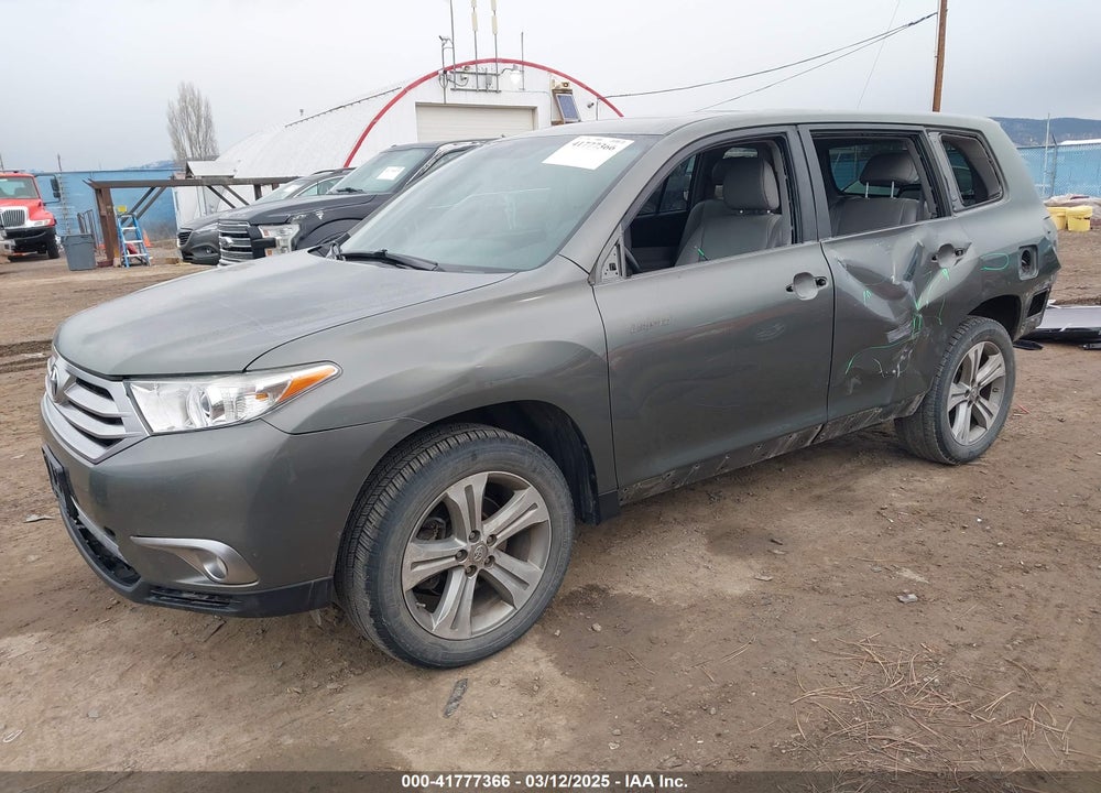 2012 TOYOTA HIGHLANDER VIN: 5TDDK3EH5CS093448