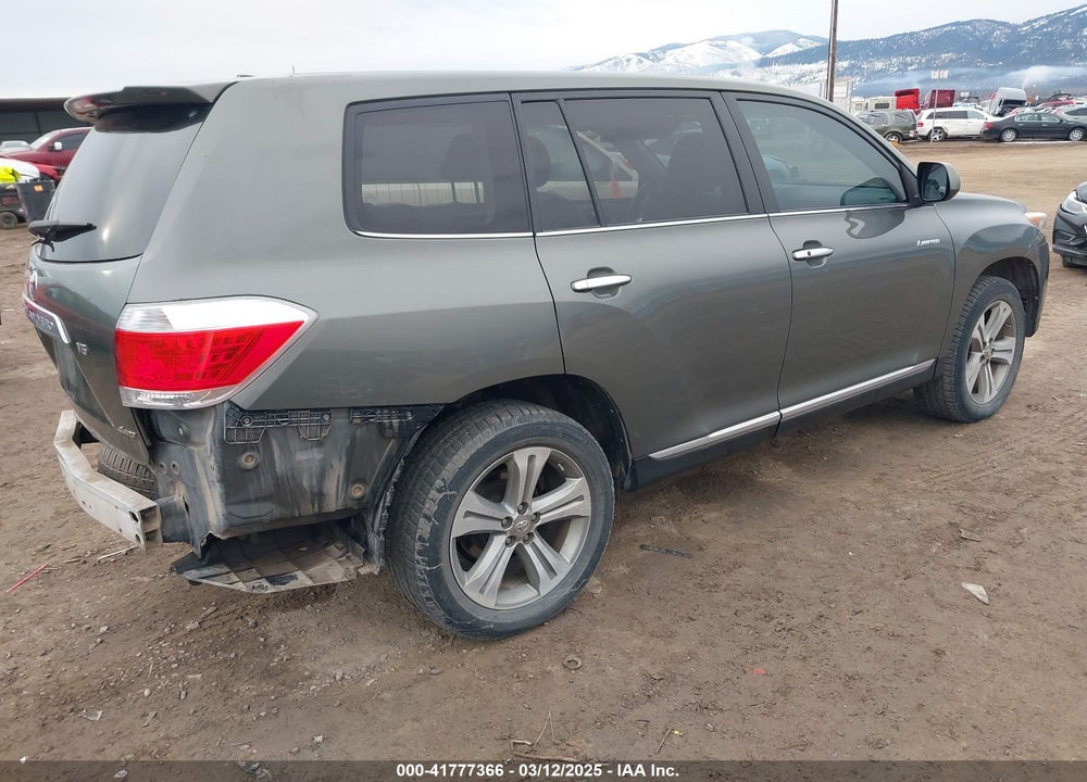 2012 TOYOTA HIGHLANDER VIN: 5TDDK3EH5CS093448