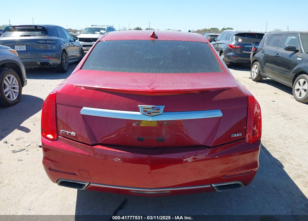 2015 CADILLAC CTS VIN: 1G6AS5S37F0132641
