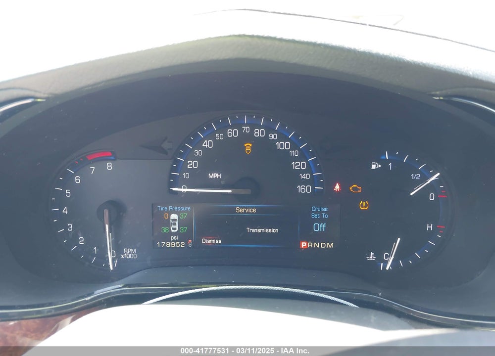 2015 CADILLAC CTS VIN: 1G6AS5S37F0132641
