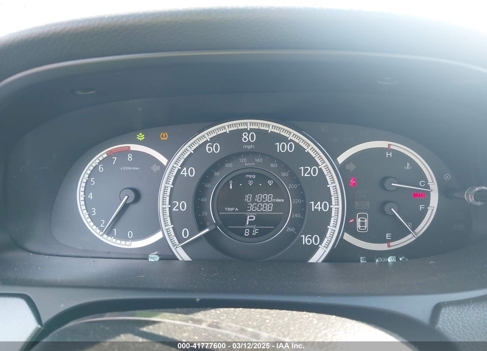 2013 HONDA ACCORD VIN: 1HGCR2F32DA173634