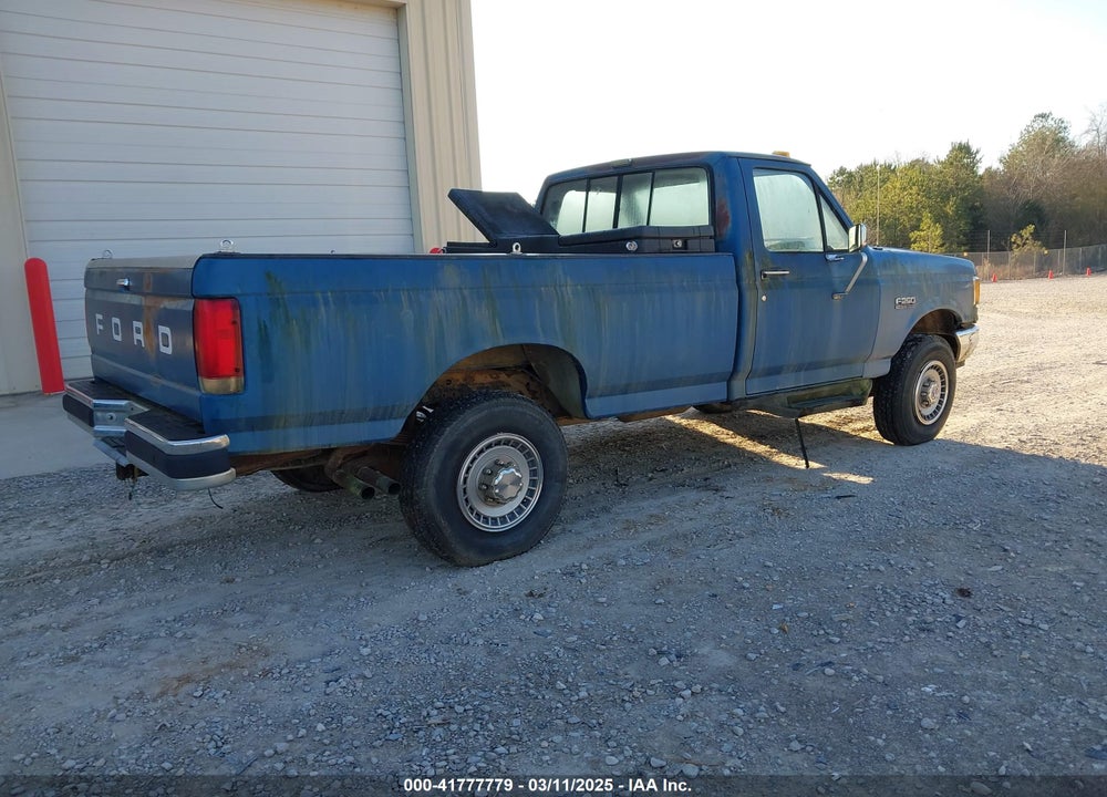1989 FORD F250 VIN: 1FTHF26H3KLB11928