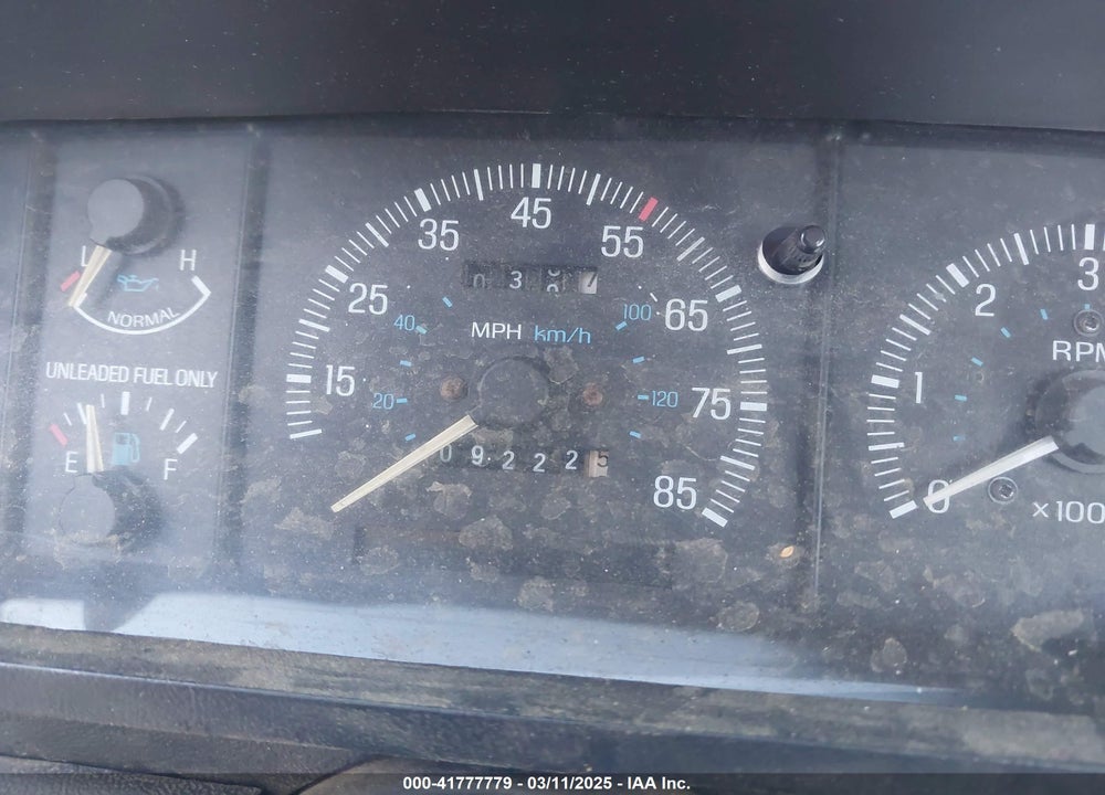 1989 FORD F250 VIN: 1FTHF26H3KLB11928
