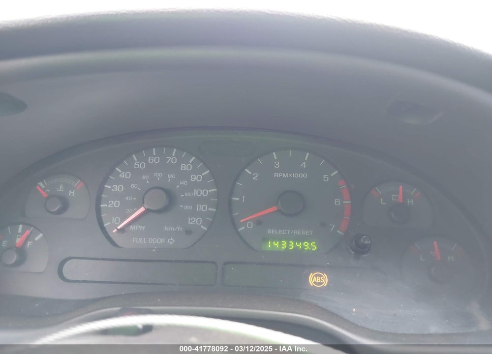 2002 FORD MUSTANG VIN: 1FAFP40442F120194