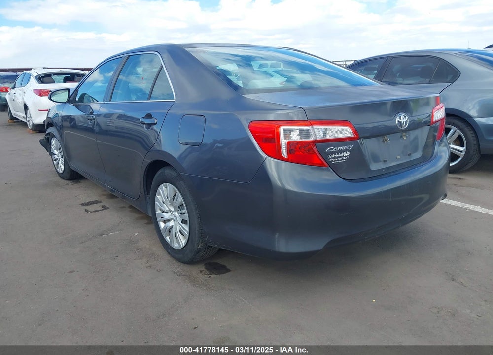 2012 TOYOTA CAMRY L VIN: 4T1BF1FK8CU608251
