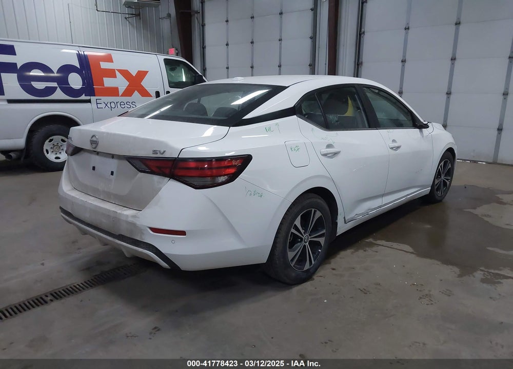 2022 NISSAN SENTRA VIN: 3N1AB8CVXNY265190