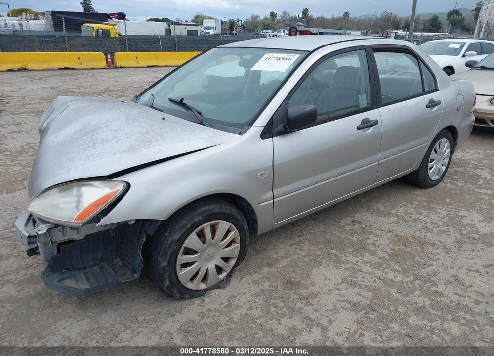 2006 MITSUBISHI LANCER VIN: JA3AJ26E36U043781