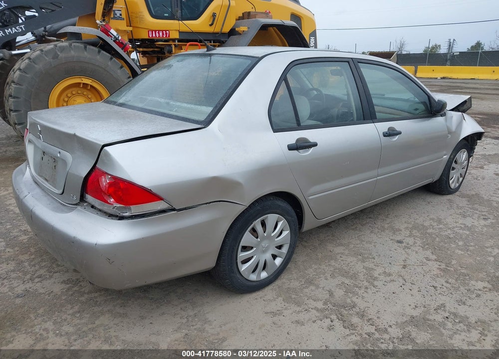 2006 MITSUBISHI LANCER VIN: JA3AJ26E36U043781