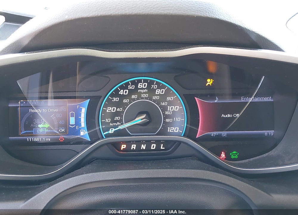 2013 FORD C-MAX HYBRID VIN: 1FADP5BU1DL518168