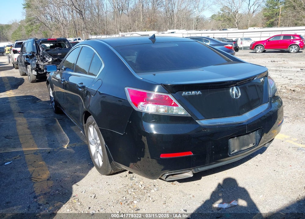 2012 ACURA TL VIN: 19UUA8F55CA000625
