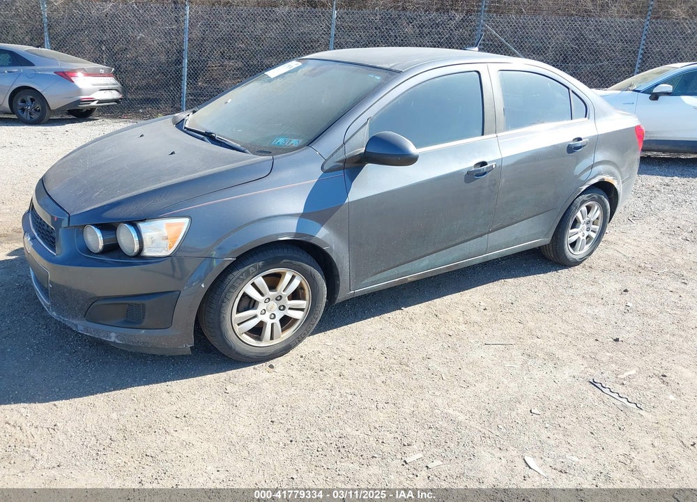 2012 CHEVROLET SONIC VIN: 1G1JD5SH1C4164419