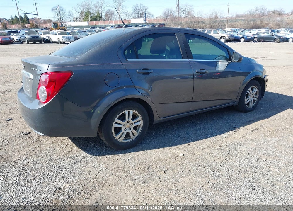 2012 CHEVROLET SONIC VIN: 1G1JD5SH1C4164419