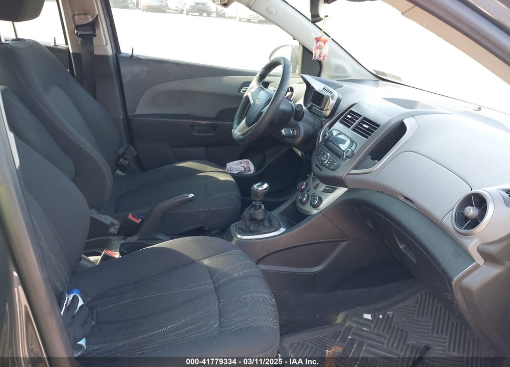 2012 CHEVROLET SONIC VIN: 1G1JD5SH1C4164419