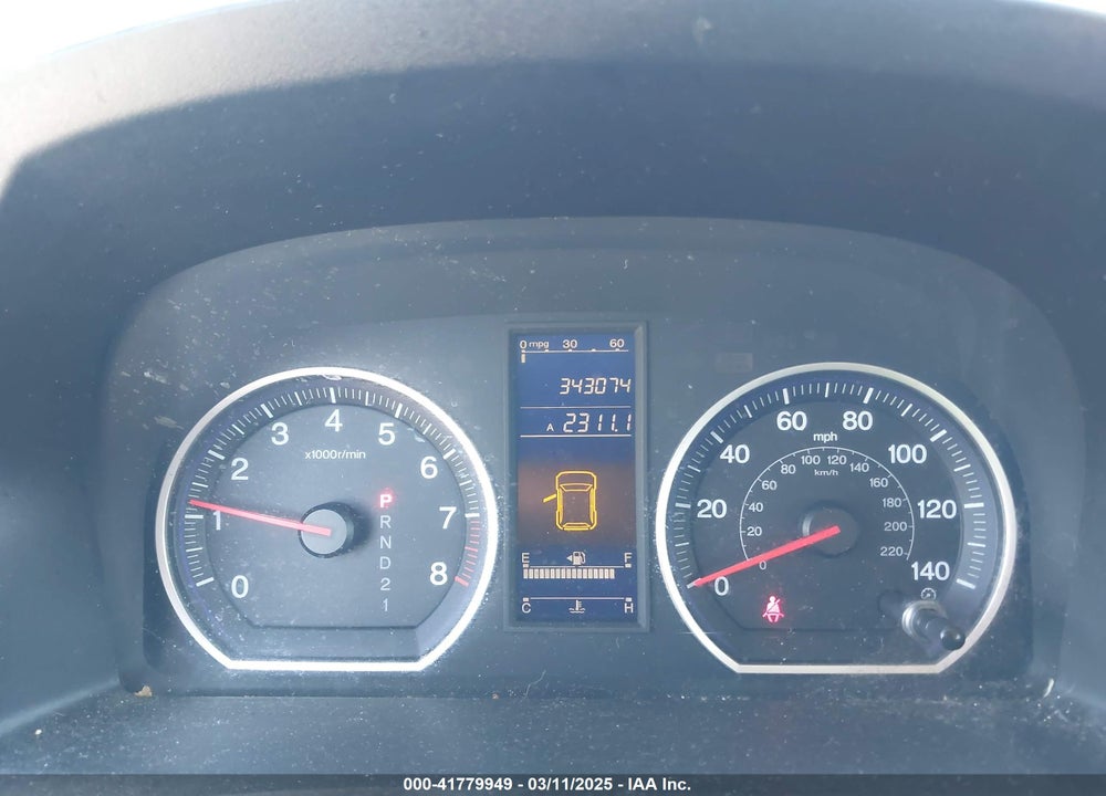 2011 HONDA CR-V LX VIN: 5J6RE4H38BL114659