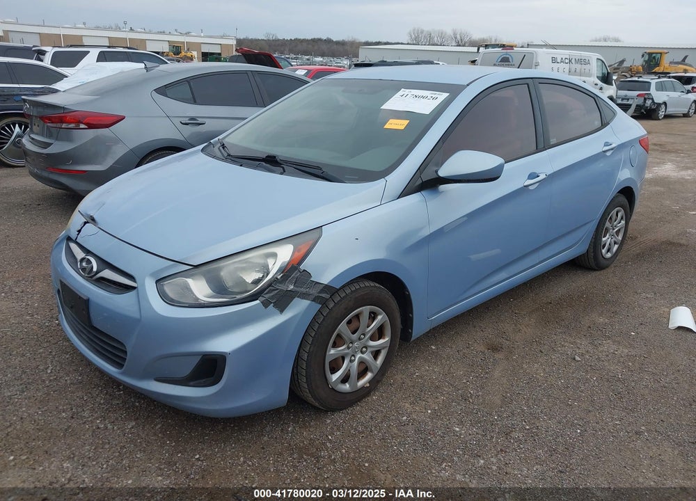 2012 HYUNDAI ACCENT VIN: KMHCT4AE4CU208056