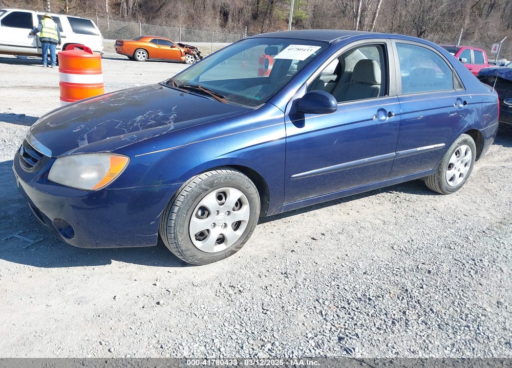 2006 KIA SPECTRA VIN: KNAFE121165251240