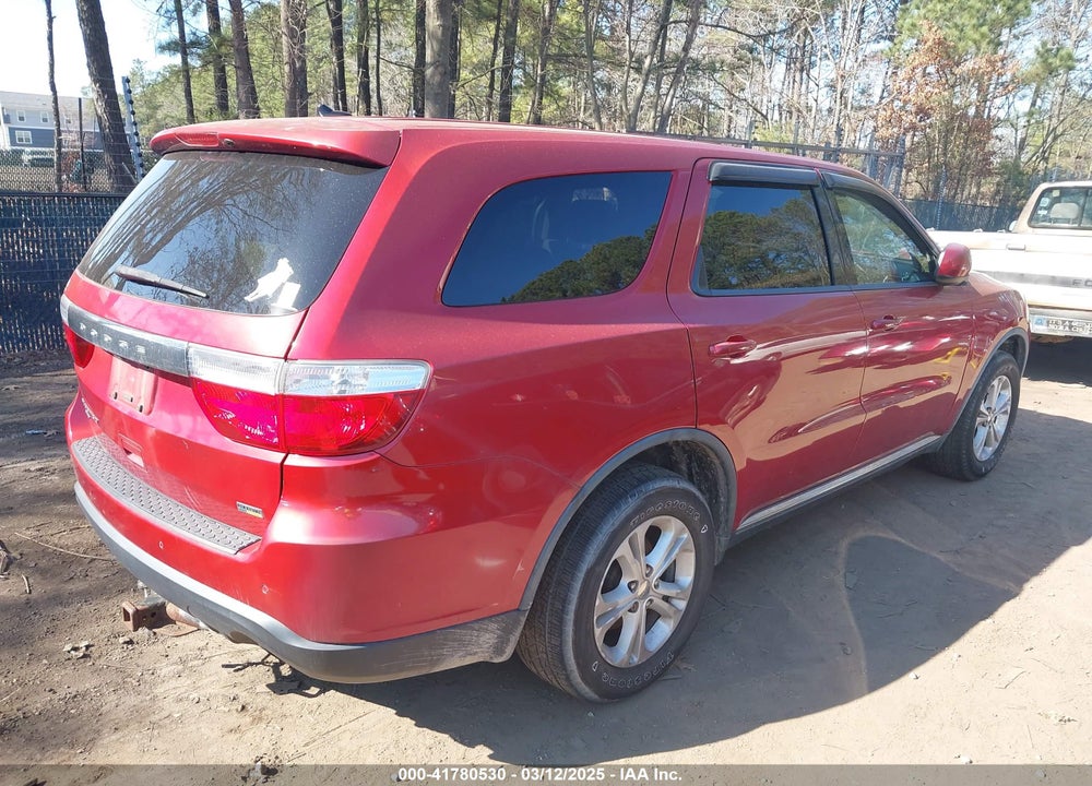 2011 DODGE DURANGO VIN: 1D4RE2GG5BC684829