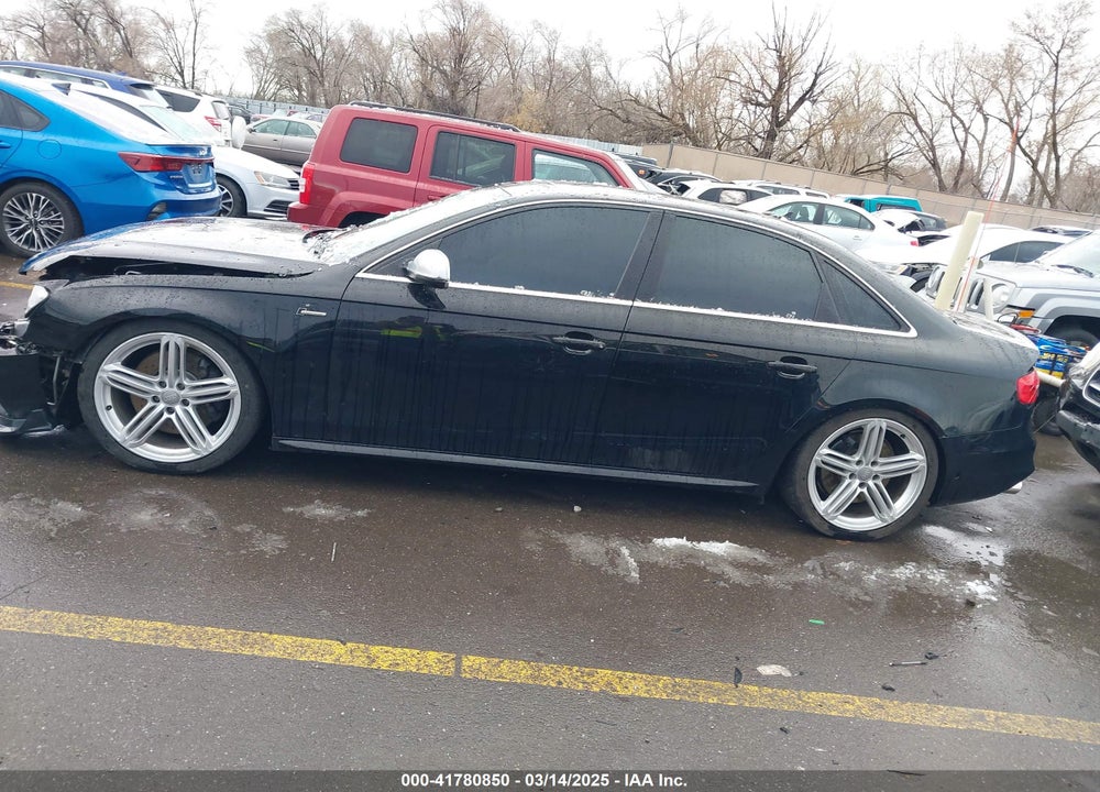 2013 AUDI S4 VIN: WAUBGAFLXDA037906