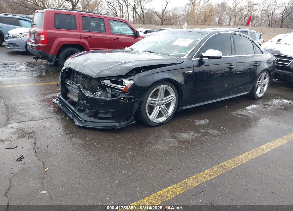 2013 AUDI S4 VIN: WAUBGAFLXDA037906