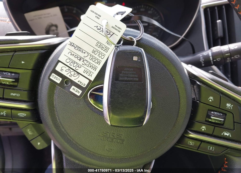 2020 SUBARU CROSSTREK PREMIUM VIN: JF2GTAEC4L8206749