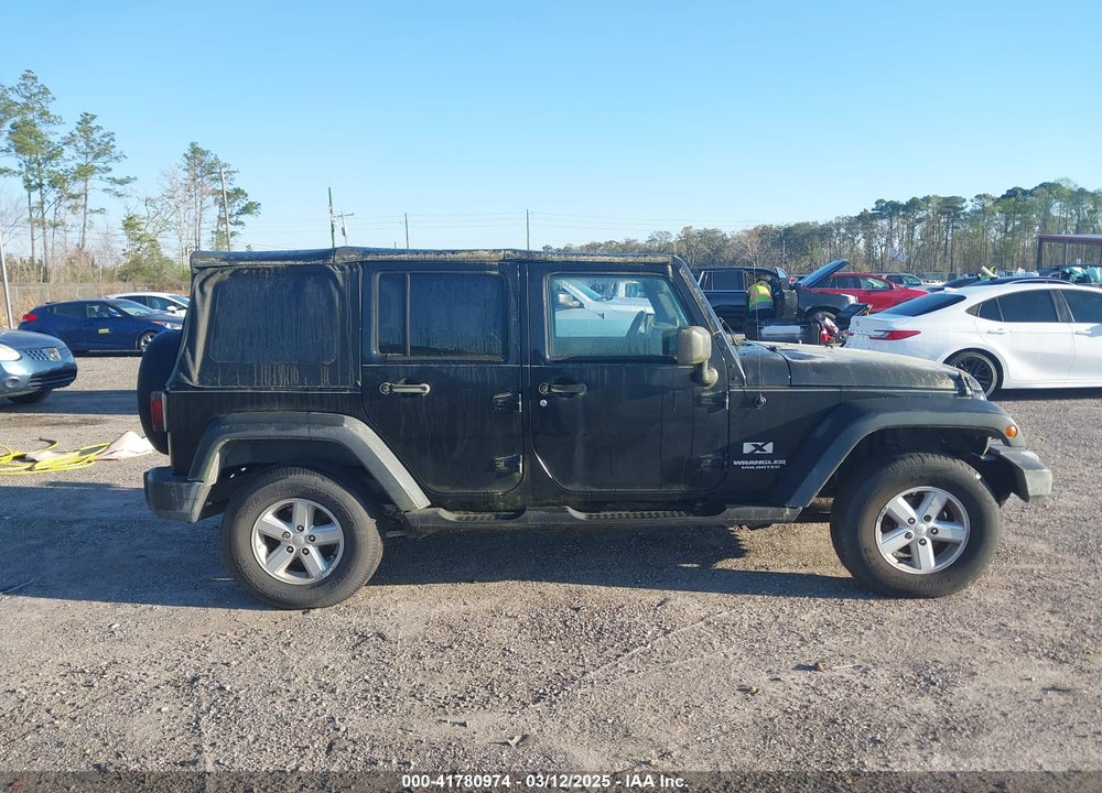 2007 JEEP WRANGLER UNLIMITED X VIN: 1J4GA39127L159095