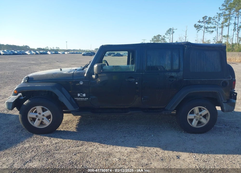2007 JEEP WRANGLER UNLIMITED X VIN: 1J4GA39127L159095